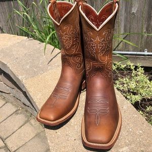 Rios of mercedes rust crazy horse cowboy boots